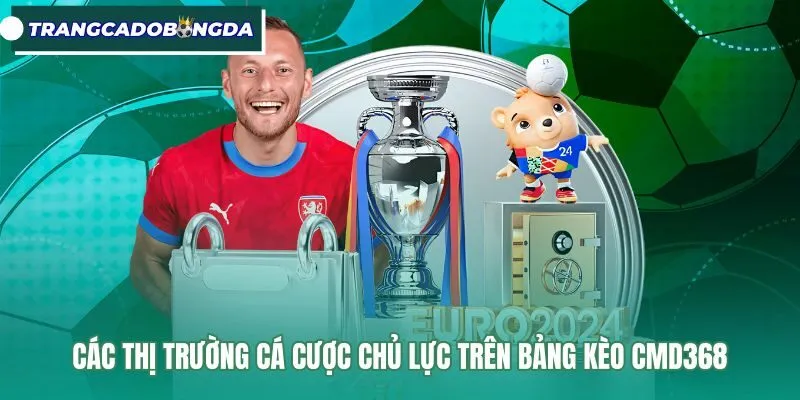 Bảng tỷ lệ kèo châu Á và tài xỉu trực tuyến CMD368